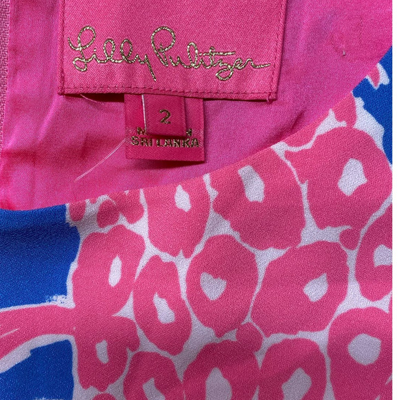 Lilly Pulitzer Blanca Stretch Romper Dress Shift Little Flamenco Pineapp… - Picture 10 of 14